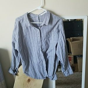 Button up tee